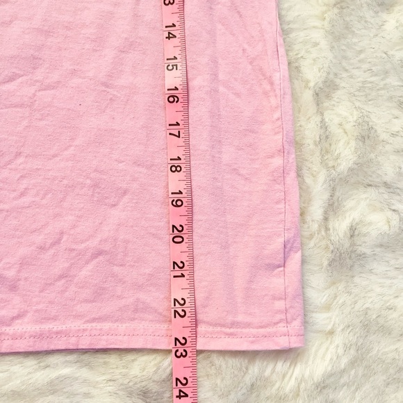 Among Us Game Pink Character Graphic T-Shirt Top - Picture 5 of 6